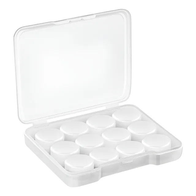 Tapones Oido -silicona Hipoalergénica Moldeable 12 Uni Blanc