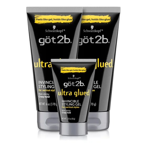 Gel De Peinado Got2b Ultra Glue Invincible 177 Ml X 2 + 37 M