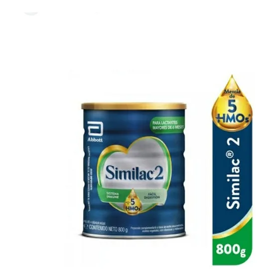 Leche Similac 2 De 800 Gr