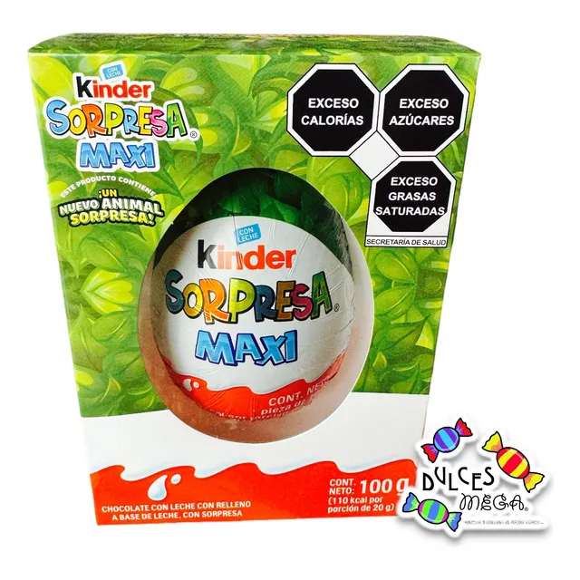 Kinder Maxi Huevo Sorpresa - Frescura Y Calidad