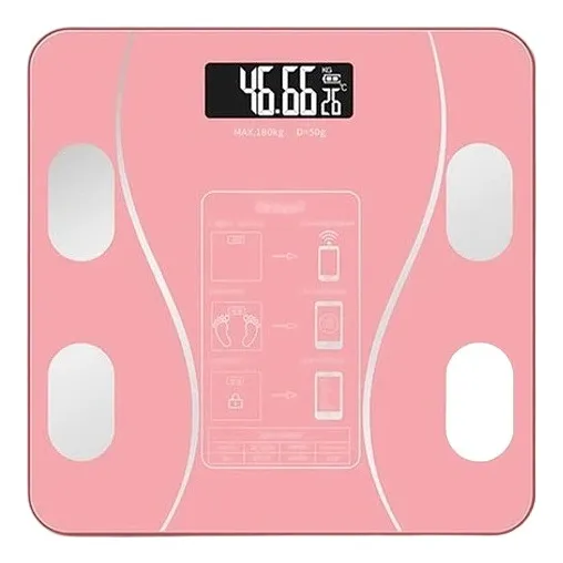 Balanza Digital Recargable Bluetooth Capacidad 180 Kg