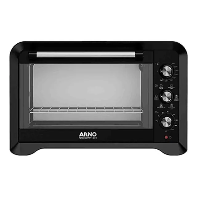 Horno de mesa eléctrico Arno Airfry 5 em 1 20L negro 1400W