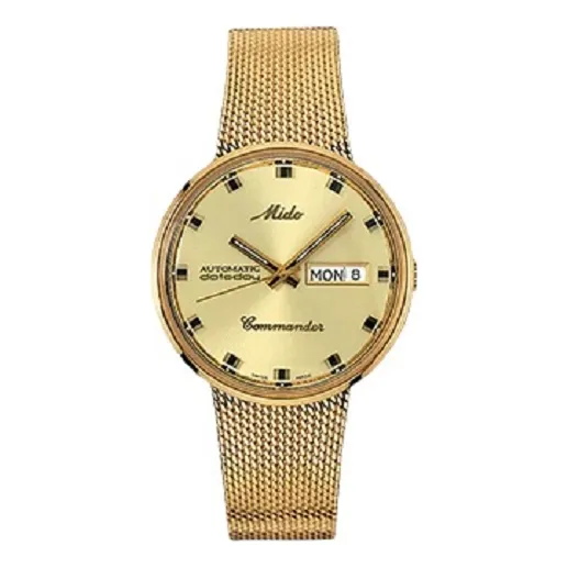 Extensible Dorado 20mm Para Reloj Mido Commander 1959
