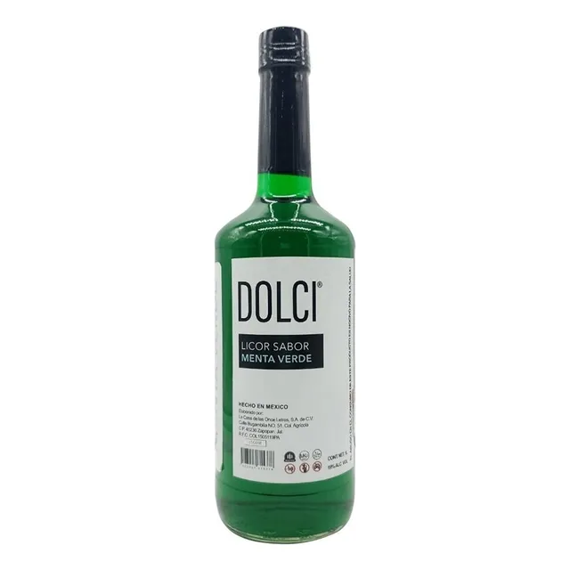 Licor De Menta Verde Dolci 1000 Ml