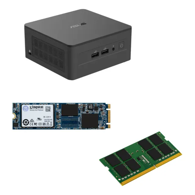 Mini Pc Asus Nuc Core I3 1220p Ram 8 Gb 500 Gb Hdmi Kt