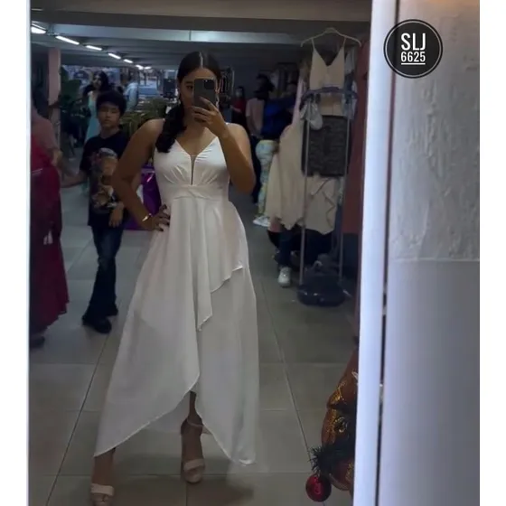 Espectacular Vestido Largo Gala