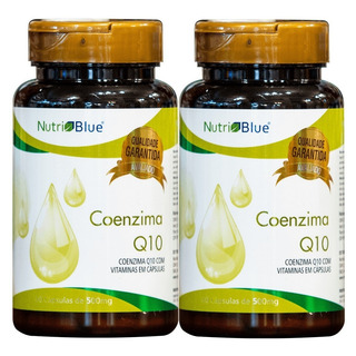 Coenzima Q10 Em Capsulas Nutriblue Original- 120 Capsulas. Coenzima Q10 Em Capsulas Nutriblue Original- 120 Capsulas.