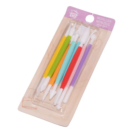 Set X 8 Estecas Para Porcelana Frìa - Goldin Papeleria