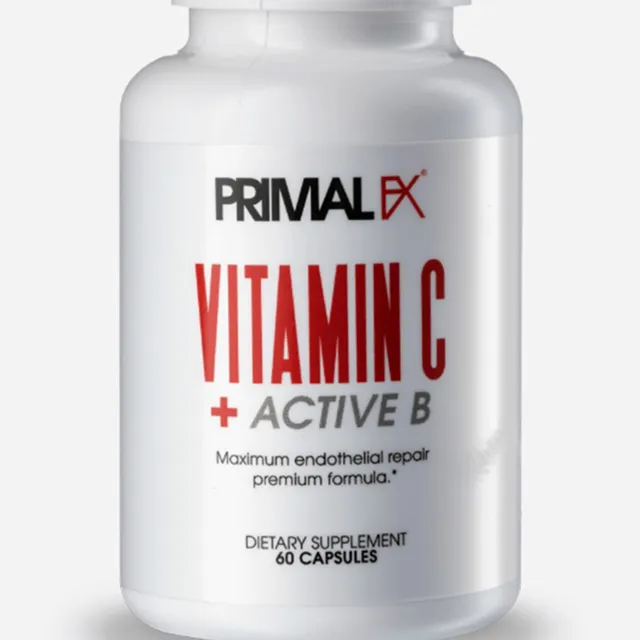 Vitamin C + Active B, Apoya Arterias Y Corazón - Primal Fx