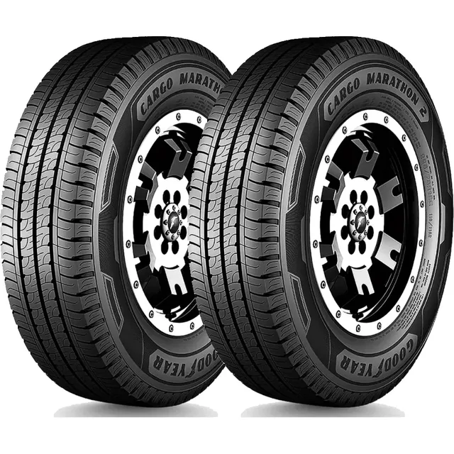 Kit de 2 neumáticos Goodyear Cargo Marathon 2 C 195/70R15 104 R