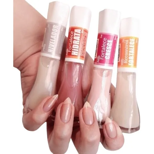 Hits Kit Projeto Garrinhas Linha Tratamento Esmalte 5 Free