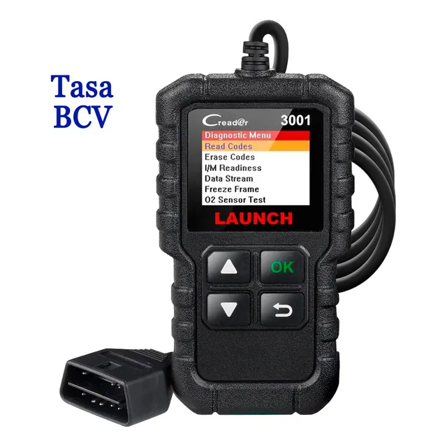 Escaner Automotriz Launch Creader 3001 De Motor Obd2 Obdii