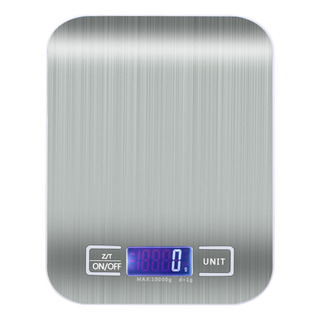 Báscula Digital De Cocina De 22 Libras, Pantalla Lcd, Acero Báscula Digital De Cocina De 22 Libras, Pantalla Lcd, Acero
