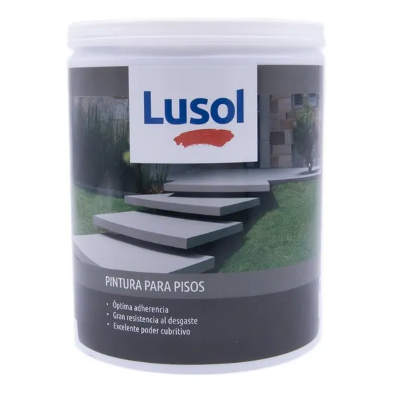 Lusol Pintura Para Pisos Alta Resistencia X 1 Lt Prestigio