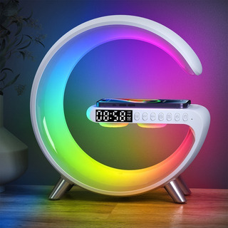 Reloj Despertador Smart Maquina De Sonido Cargador Lampara Reloj Despertador Smart Maquina De Sonido Cargador Lampara