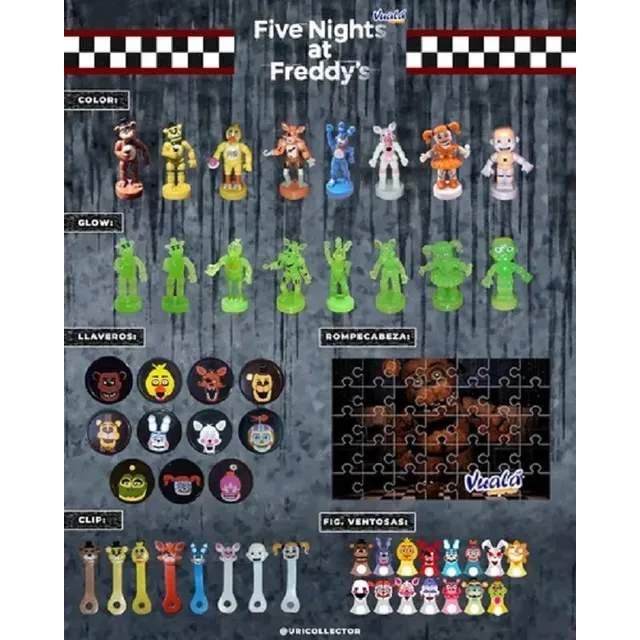 Figura Five Nights At Freddys Vualá Sorpresa A Escoger