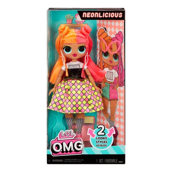 Lol Surprise Omg Muñeca De Moda Neonlicious 4+