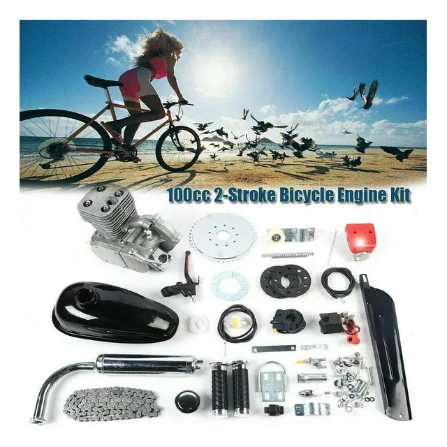 Dyrabrest Juego Completo 100 Cc 2 Tiempo Kit Motor Gasolina