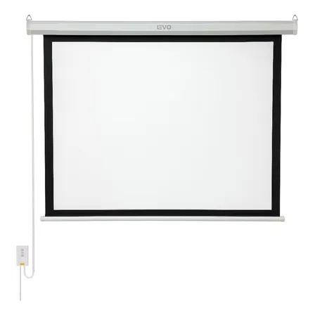 Telón 100 Pulgadas Eléctrico Con Control 200 X 150 Cm Levo
