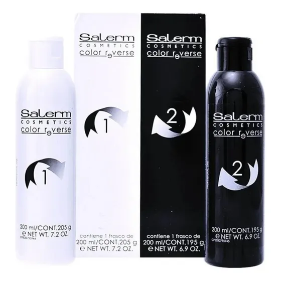 Color Reverse Sin Amoniaco Salerm Cosmetics Paso 1 Y 2 Prof.