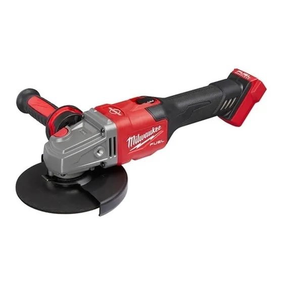 Esmeril angular inalámbrico Milwaukee M18 Fuel 2981-20 rojo y negro + accesorio