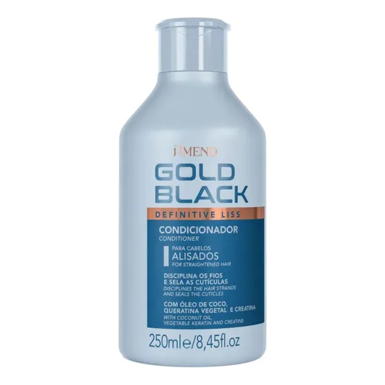 Condicionador Gold Black Definitive Liss 250ml - Amend