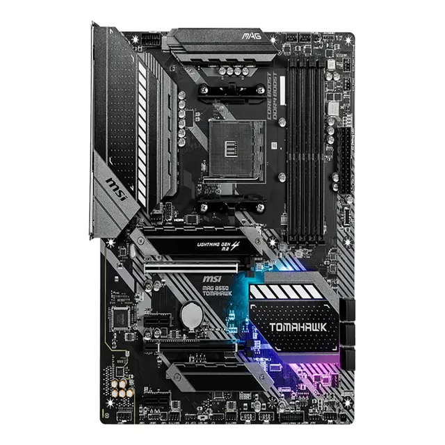 Motherboard Msi Mag B550 Tomahawk Am4 Atx Negro