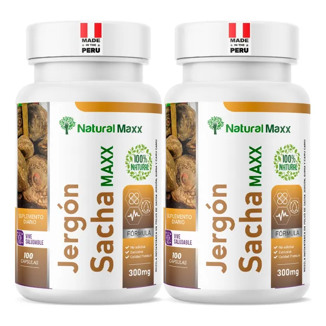Duo Pack Sacha Jergon Capsulas Naturalmaxx