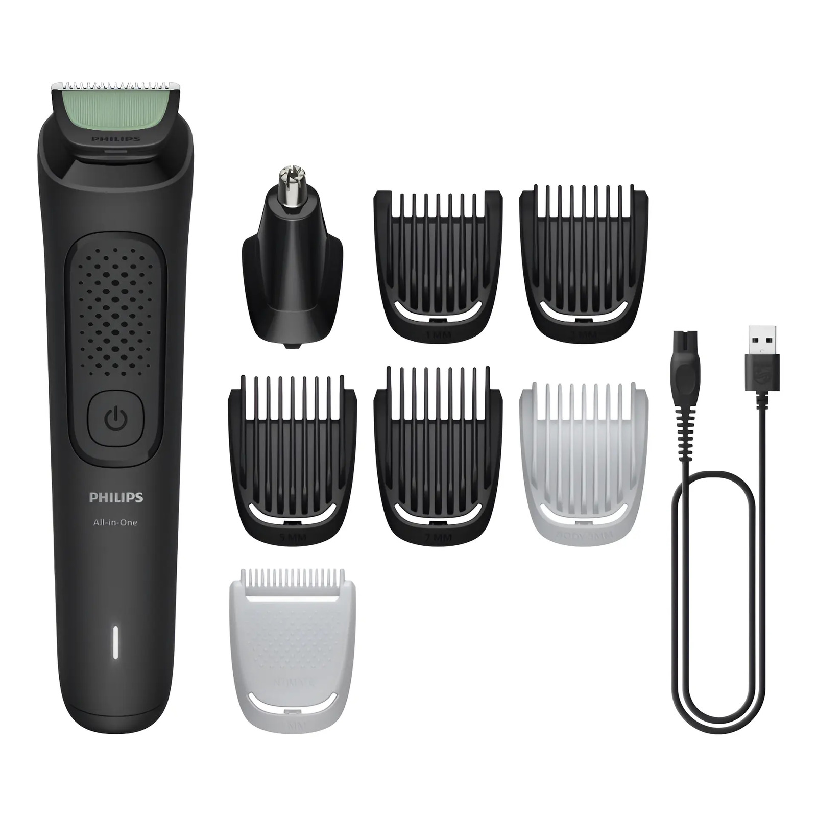 Aparador De Pelos Multigroom 8 Em 1 Mg3917/15 Philips Preto 127/220v Aparador De Pelos Multigroom 8 Em 1 Mg3917/15 Philips Preto 127/220v