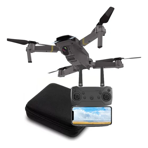 Dron E58 X-pro Plegable Doble Cámara Wifi Negro