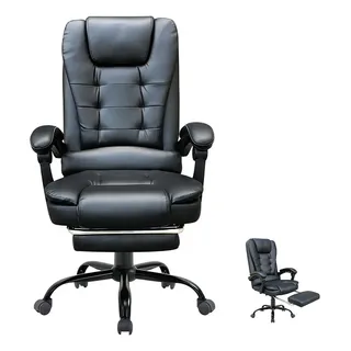 Silla De Oficina Resee Silla Escritorio Ergonomica Negro