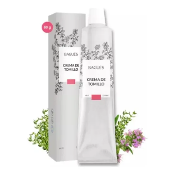 Véspero - Crema Herbal Tomillo - Vías Respiratorias Alergias Neutra
