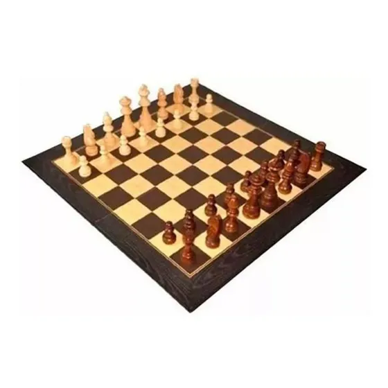 Juego De Ajedrez Piezas De Madera De 95 Mm  Art 9828 Bisonte