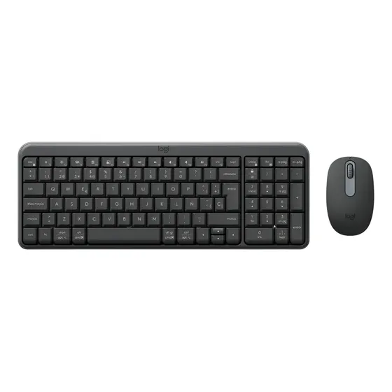 Teclado Y Mouse Bluetooth Logitech Mk250 Mouse Negro Teclado Negro | Cuotas sin interés
