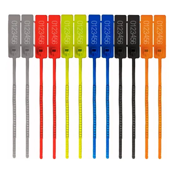 Lacre De Segurança 31cm 100un Numerado Personalizado Malote
