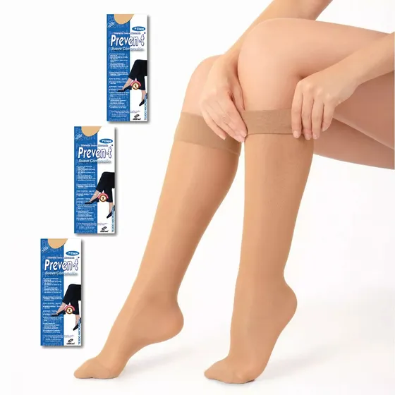 3 Tobimedias De Compresion Suave Prevent Varices Circulacion