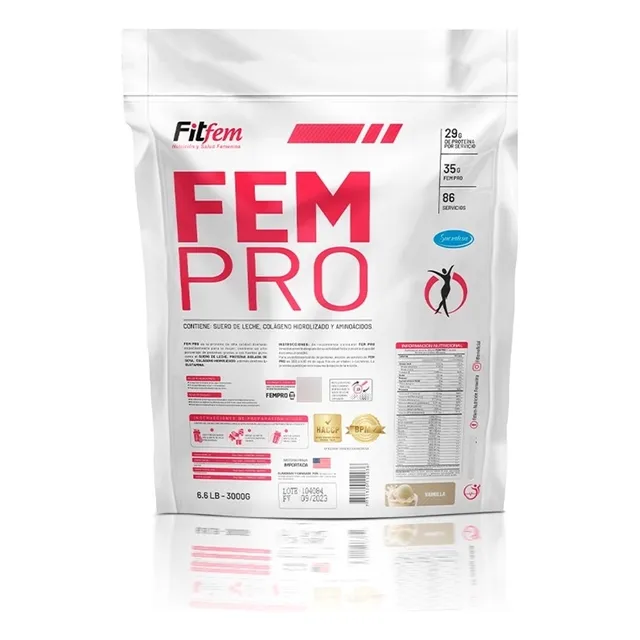 Fem Pro 3kg Proteina Para Mujer - Tienda Fisica