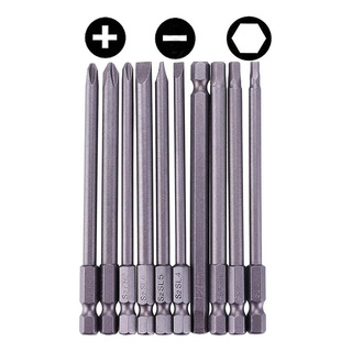 Adaptador De Puntas Para Taladro Puntas Torx Cruz Y Plana 10 Adaptador De Puntas Para Taladro Puntas Torx Cruz Y Plana 10