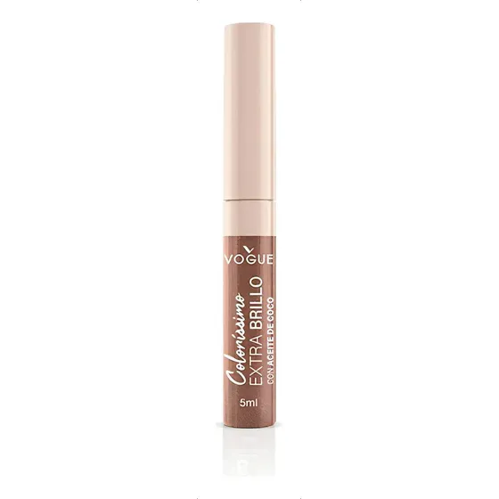 Brillo labial Vogue Extra Brillo Colorissimo color playa