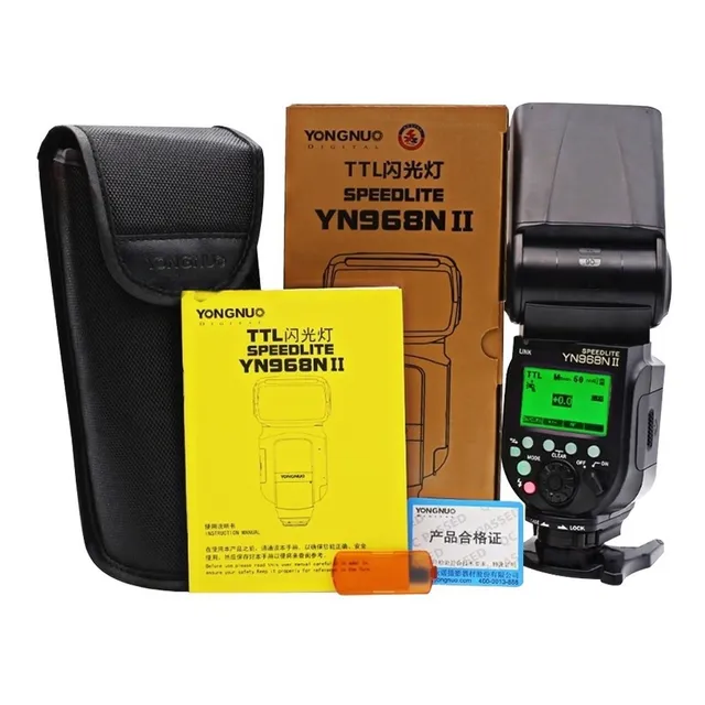 Flash Yongnuo Yn968 Ttl Supera Al Yn685ex Montura P/ Nikon