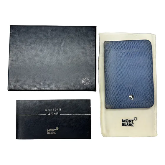 Billetera Cartera Tarjetero Mont Blanc Original (usada)