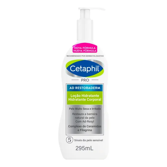 Loção Hidratante Corpo E Rosto Pro Ad Restoraderm 295ml Cetaphil