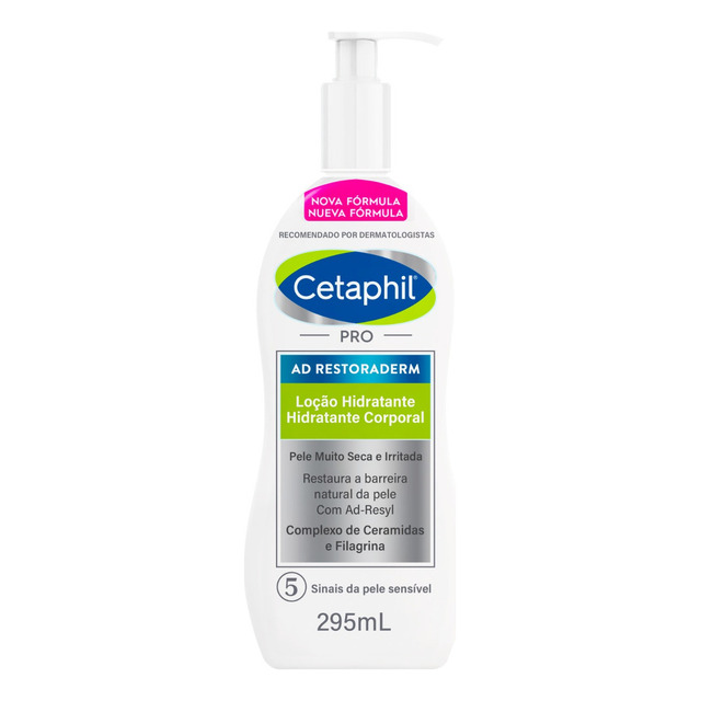 Loção Hidratante Corpo E Rosto Pro Ad Restoraderm 295ml Cetaphil Loção Hidratante Corpo E Rosto Pro Ad Restoraderm 295ml Cetaphil