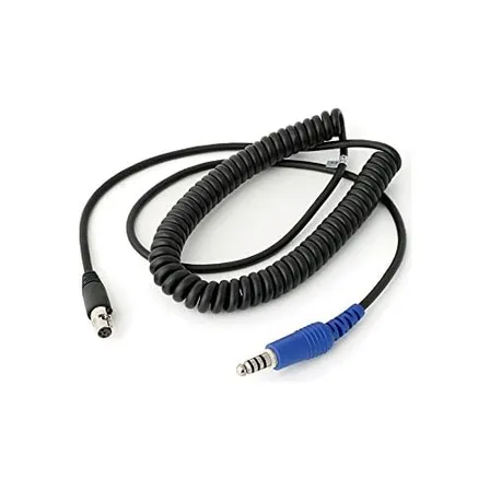 Cable De Bobina Resistente Auriculares De Radios De Dos...