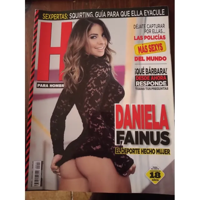 Daniela Fainus En Revista H Para Hombres Marzo 2017