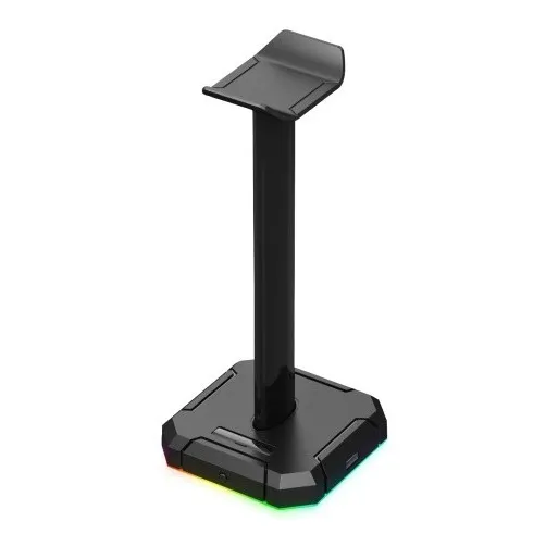 Soporte Para Auricular Redragon Scepter Pro Ha300 Rgb Hub