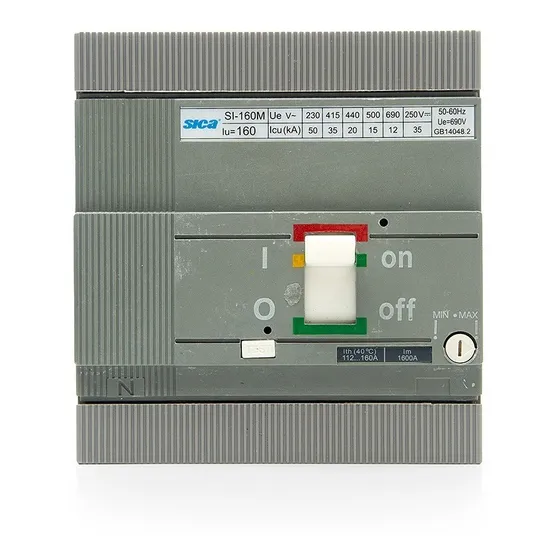 Interruptor Automático Tetrapolar 4p Regulable 112/160a