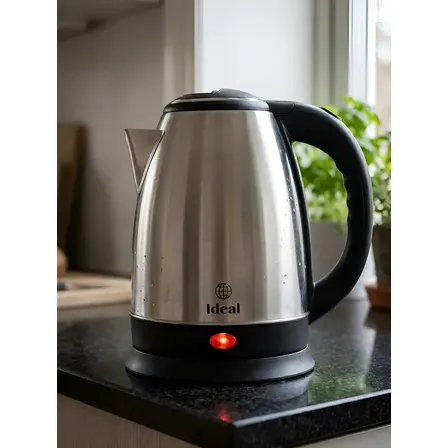Chaleira Elétrica 1.8lts 1000w 127v Inox Ideal Inox 127v
