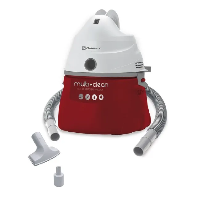 Aspiradora multiusos Koblenz WD-355 K2 para líquidos y secos 3 gal color rojo/blanco