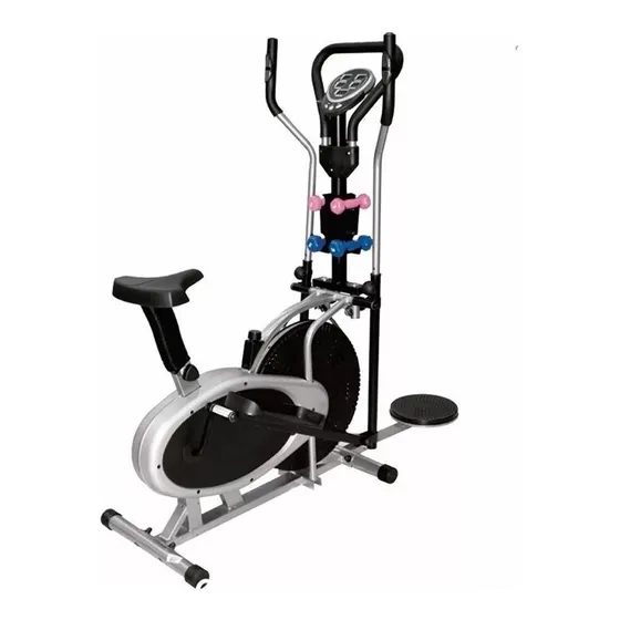 Orbitrack Bicicleta Elíptica Negro 100kg.